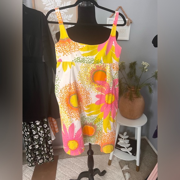 Milly original New York Floral Print Shift Dress Size 8 if you know you know! - Picture 4 of 7